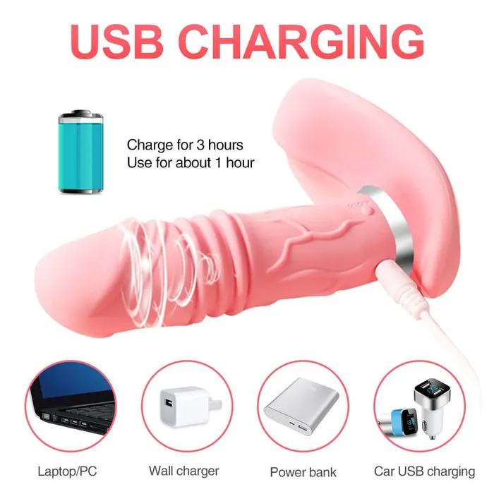 Female Sex Toys Remote Control Heating GSpot Vibrator OOTYEMO