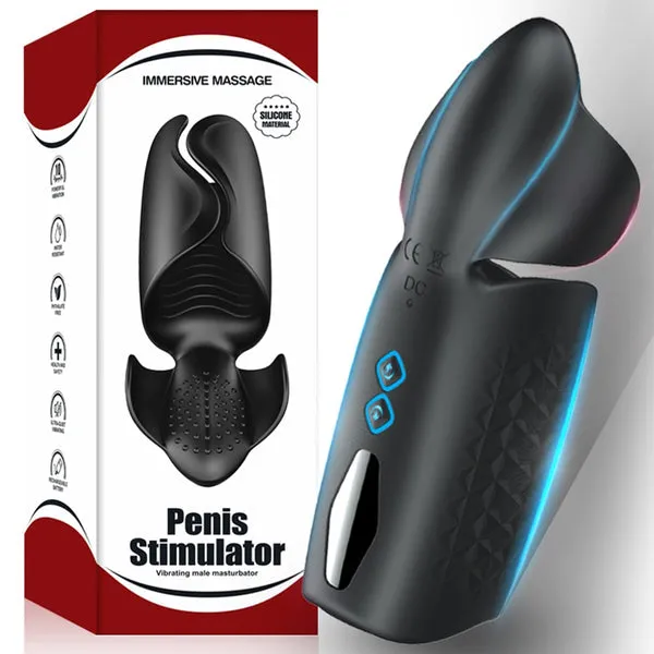 sextoypremium Male Sex Toys BLOWJOB MALE MASTURBATOR FOR MEN PENIS DELAY TRAINER ELECTRIC PULSE VIBRATOR AUTOMATIC ORAL CLIMAX GLANS MASSAGER PUSSY SEX TOYS