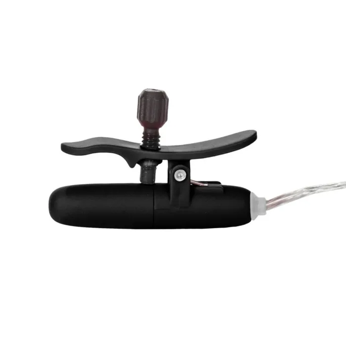Anal California Exotic Black Heated Vibrating Nipple Teasers