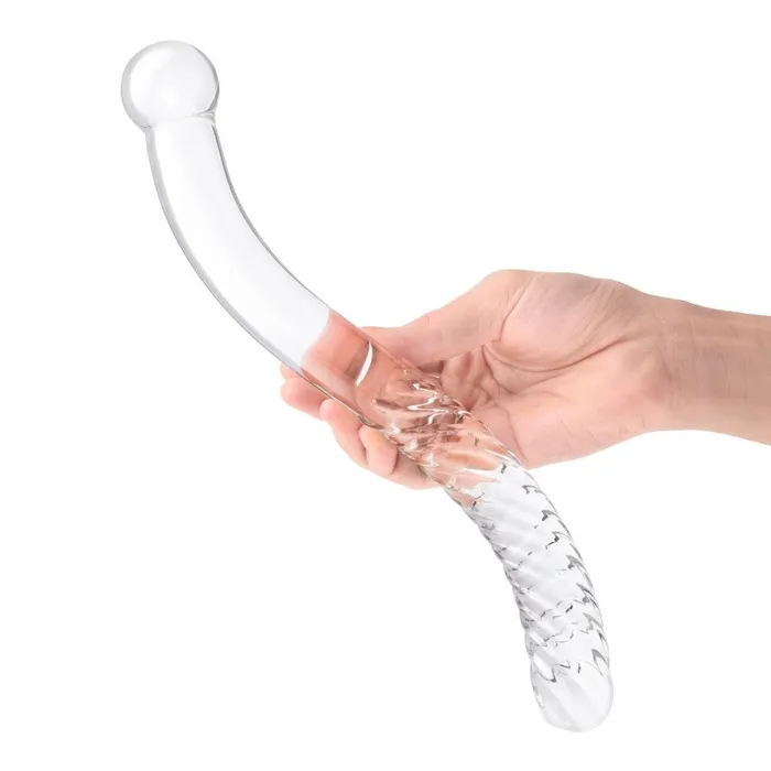 Gls 11 Double Ended Glass Pelvic Wand Dildo Glas Dildos