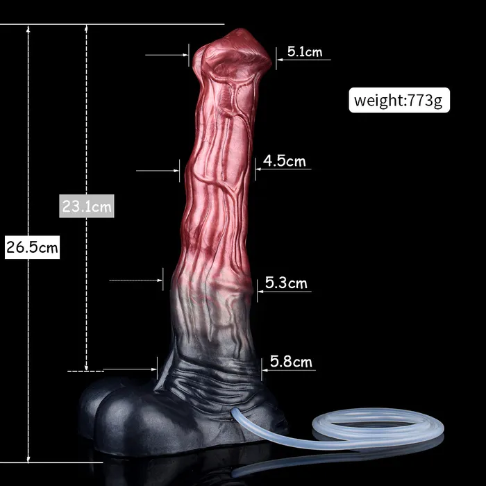 Hores with Vein Ejaculation Fantasy Dildo Female Sex Toys