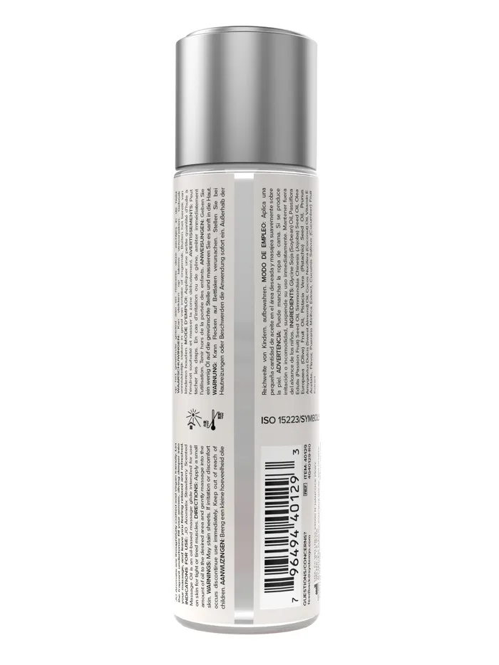 JO Lubricants Couples JO Aromatix Strawberry Massage Oil 4 fl oz120ml