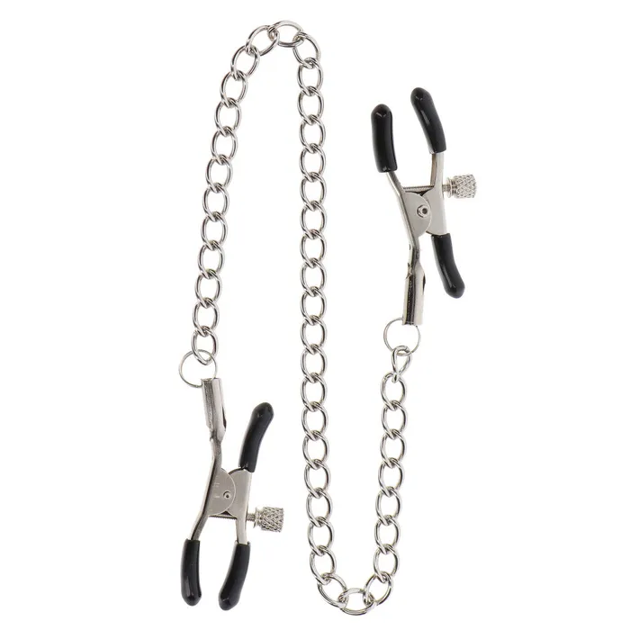 Taboom Taboom Adjustable Nipple Clips with Chain Female Sex Toys
