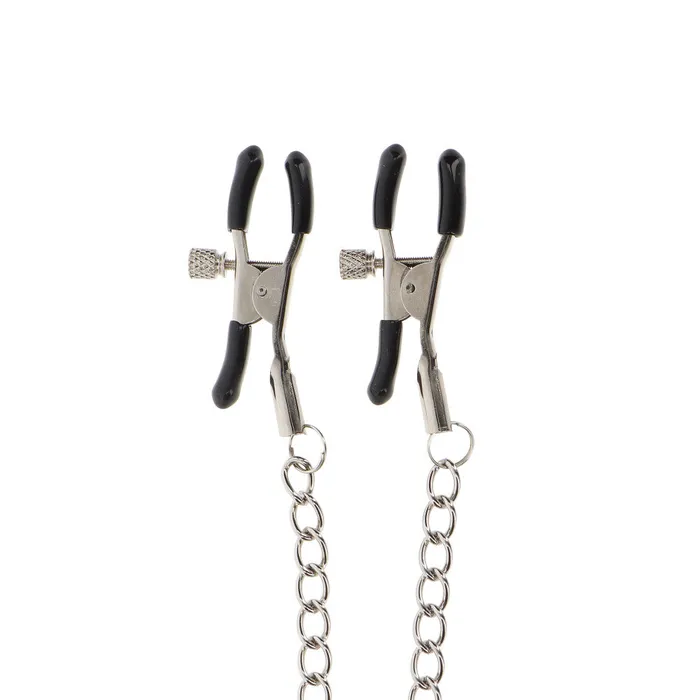 Taboom Taboom Adjustable Nipple Clips with Chain Female Sex Toys