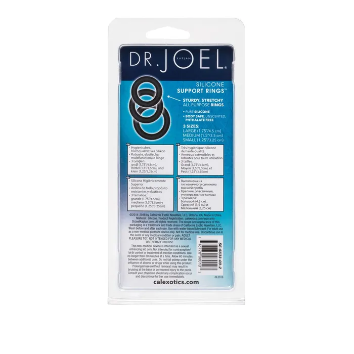 CalExotics Female Sex Toys Dr Joel Kaplan Silicone Support Rings CalExotics Female Sex Toys Dr Joel Kaplan Silicone Support Rings