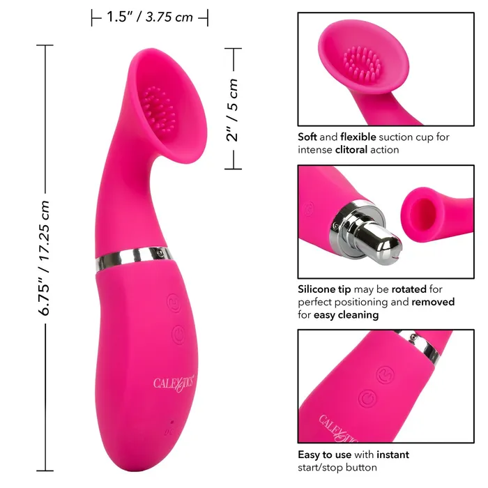 Female Sex Toys CalExotics Intimate Pump Rechargeable Climaxer Pump