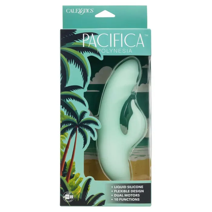 iloveexcitement Female Sex Toys CalExotics Pacifica Polynesia Dual Stimulation Vibrator