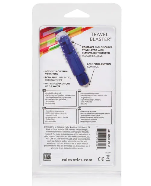 Male Sex Toys Travel Blaster Wsilicone Sleeve Waterproof California Exotic Novelties