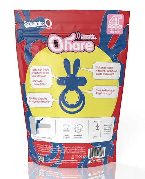 Screaming O 4t Ohare Bushman Products Vibrators
