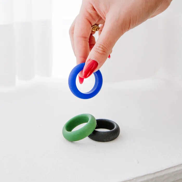 Silicone Cock Ring Trio by Je Joue Je Joue Male Sex Toys
