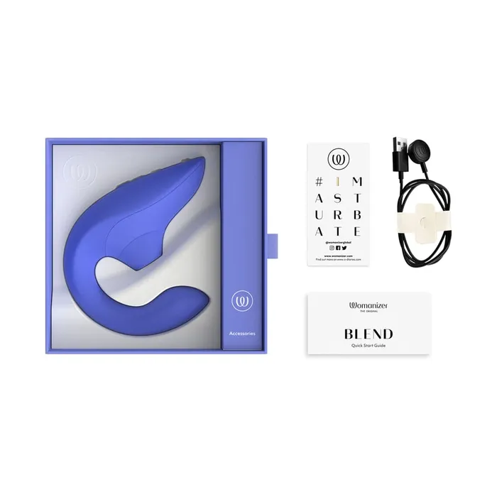 Womanizer Female Sex Toys Womanizer Blend Pleasure Air Rabbit Vibrator